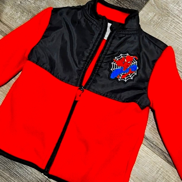 Fleece spiderman jacket - Picture 1 of 1